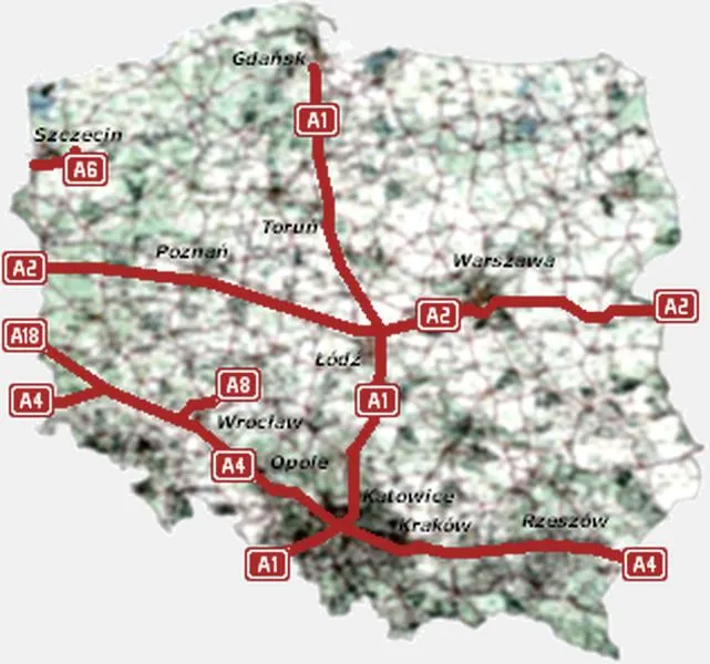 Ograniczenie prędkości na autostradzie