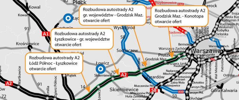 Opłaty za autostradę A2