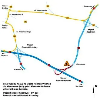 Opłaty za przejazdy autostrada A2