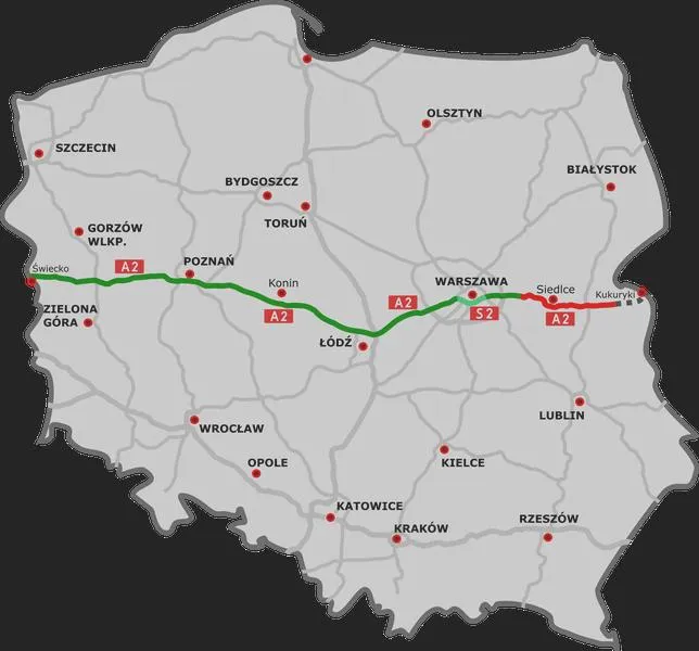Płatne autostrady w Polsce