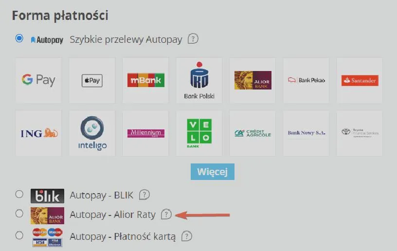Płatności autostradowe