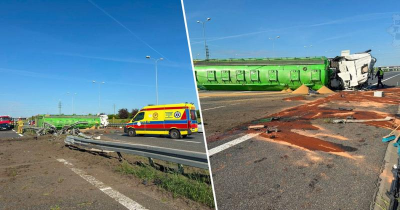 Prędkość ciężarówki na autostradzie