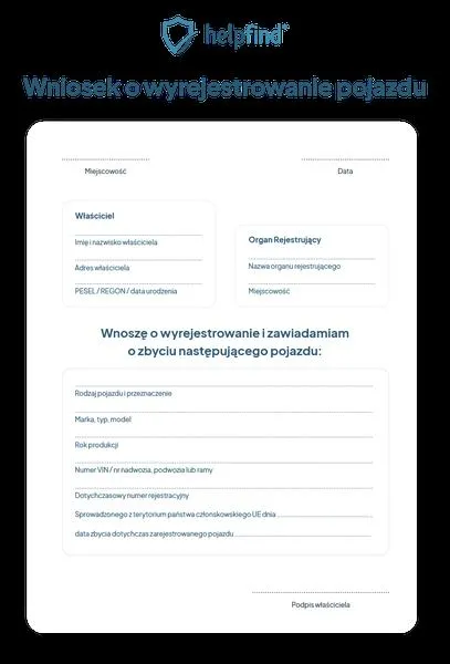 Szybka procedura wyrejestrowania