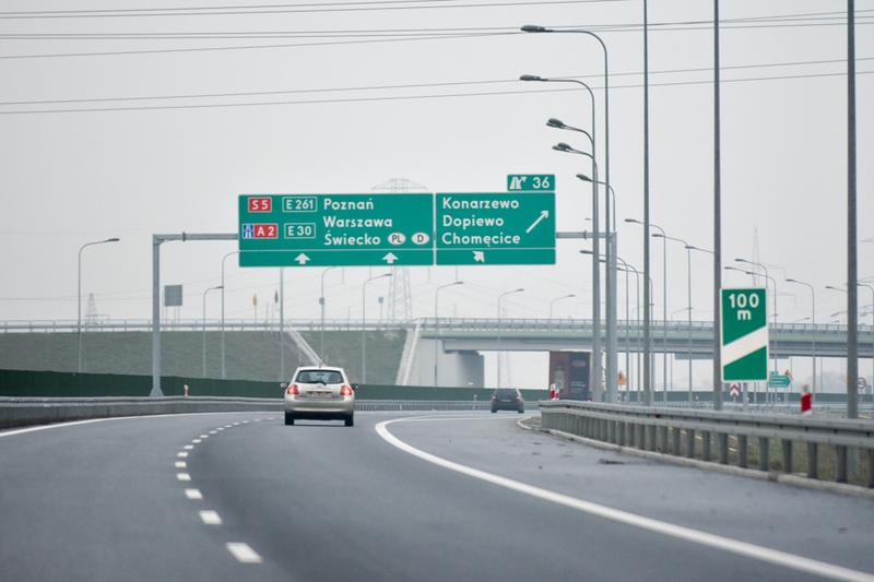 Zarządzanie autostradą A2